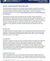 Briefing Note 20: UKFS Compliance Procedure